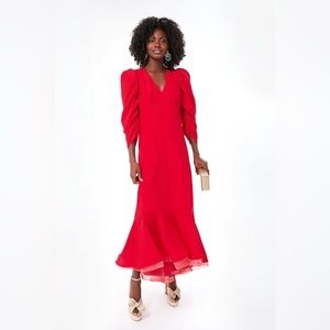 Tuckernuck Red Kensington Dress